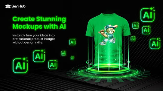 SenHub AI Print on Demand screenshot