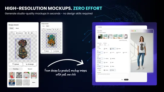 SenHub AI Print on Demand POD screenshot