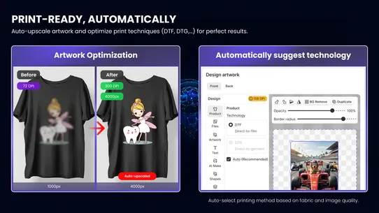 SenHub AI Print on Demand POD screenshot