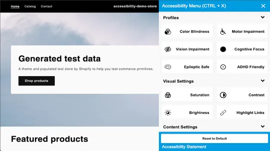 EA • Accessibility screenshot