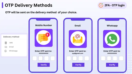 miniOrange OTP Login/Register screenshot