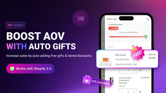 DS Auto gift &amp; discount screenshot