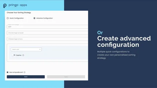 PA: Product &amp; Collection sort screenshot