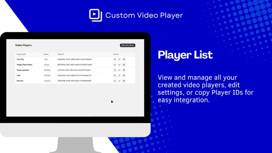 HX Custom Video Player screenshot