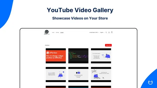 YouTube Gallery ‑ Pasilobus screenshot