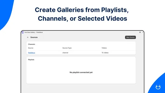 YouTube Gallery ‑ Pasilobus screenshot