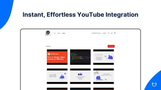 YouTube Gallery ‑ Pasilobus screenshot