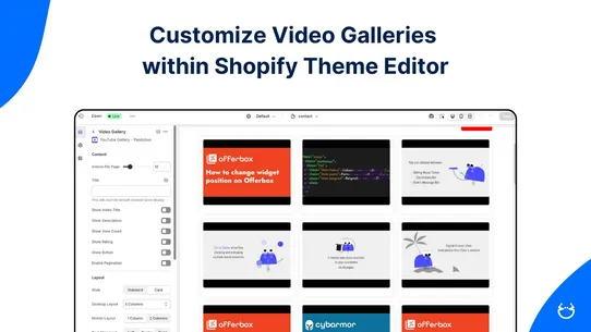 YouTube Gallery ‑ Pasilobus screenshot