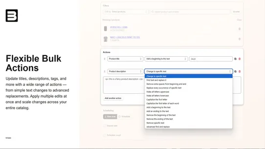Bulkr: Bulk Product Edit screenshot