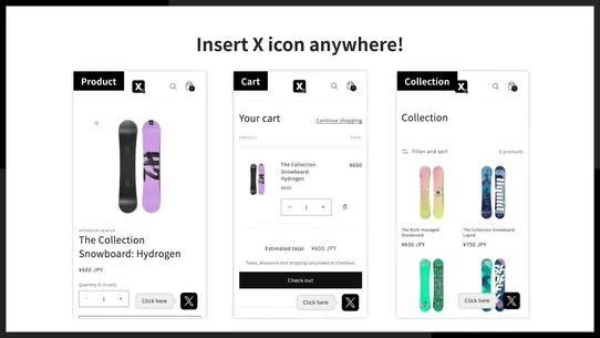 UR: Smart Sticky X Icon screenshot