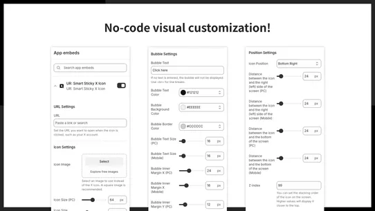 UR: Smart Sticky X Icon screenshot