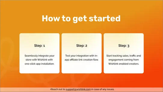 Wishlink screenshot