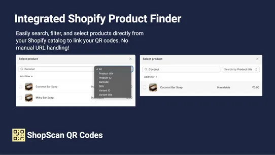 ShopScan QR Codes screenshot