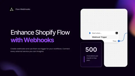Flow Webhooks screenshot