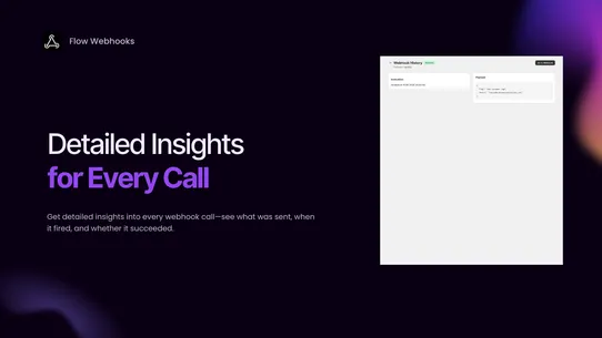 Flow Webhooks screenshot