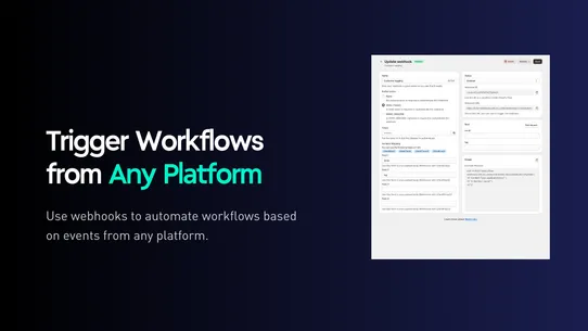 Flow Webhooks screenshot