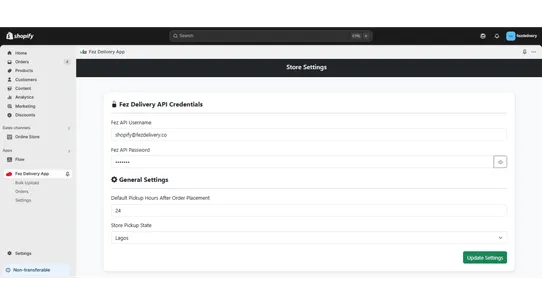 Fez Delivery Co screenshot