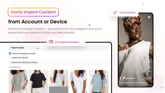 Omega InstaFeed—Instagram Feed screenshot