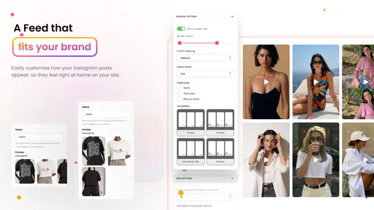 Omega InstaFeed‑Instagram Feed screenshot