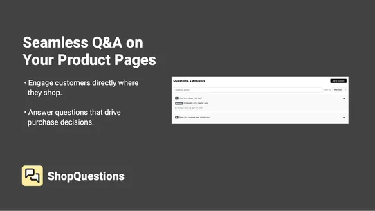 ShopQuestions screenshot