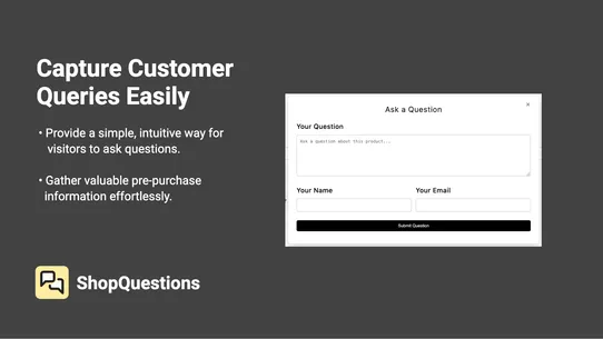 ShopQuestions screenshot