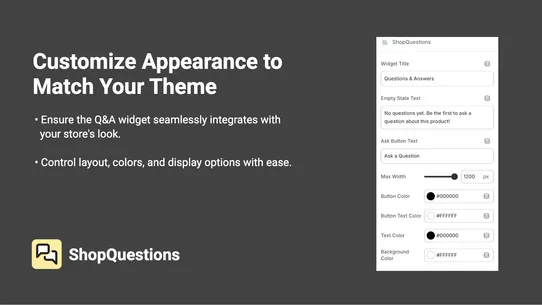ShopQuestions screenshot