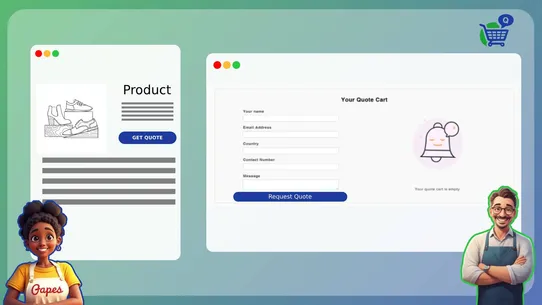Request Quote ‑ Opal Infotech screenshot