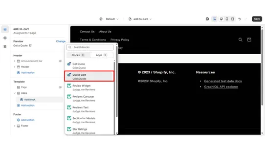 Request Quote ‑ Opal Infotech screenshot