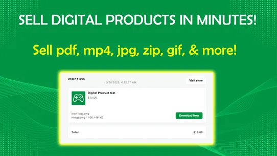 EZ Digital Downloads Products screenshot