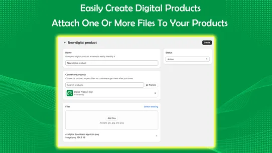 EZ Digital Downloads Products screenshot