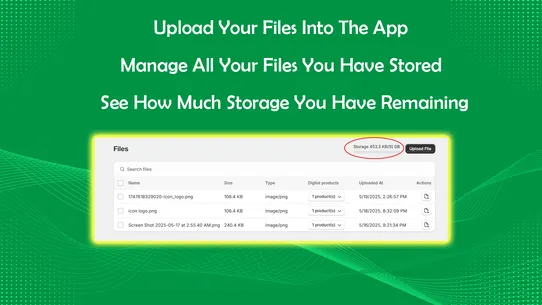 EZ Digital Downloads Products screenshot