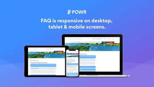 POWR: FAQ &amp; Help Center screenshot