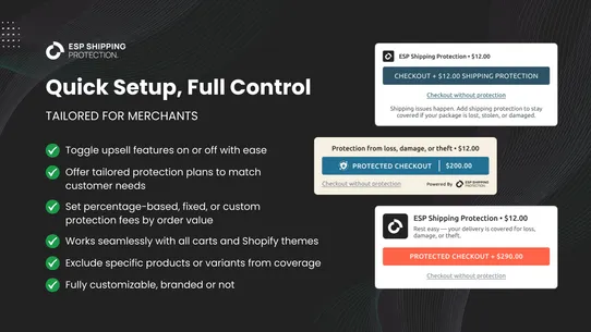 ESP Shipping Protection screenshot