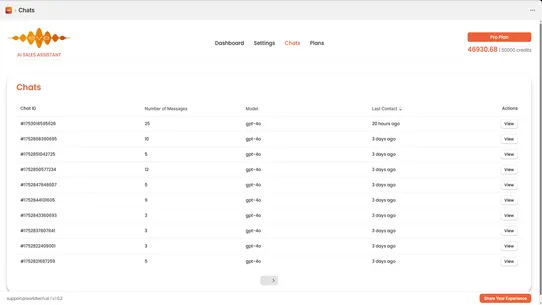 Eve AI ‑ Sales Assistant screenshot