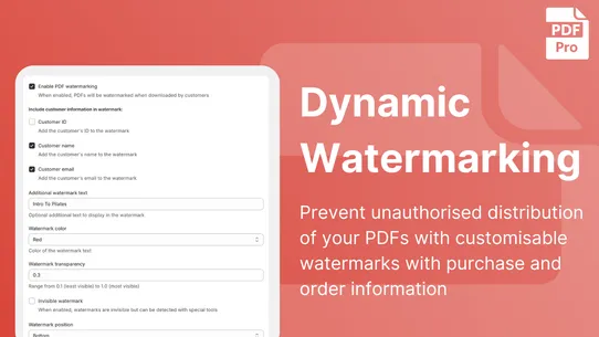 PDF Products Pro screenshot