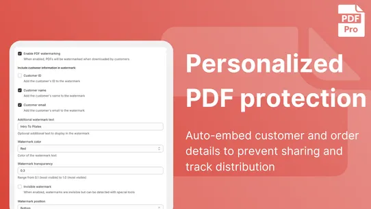 PDF Products Pro screenshot