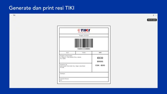TIKI screenshot