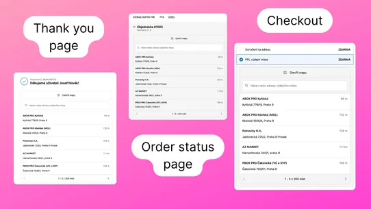 PPL • pickup points screenshot