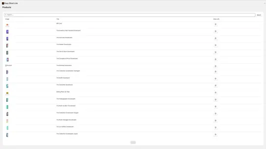 Easy Short Link screenshot