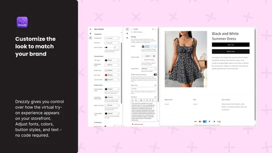 Drezzly ‑ Virtual Try On screenshot