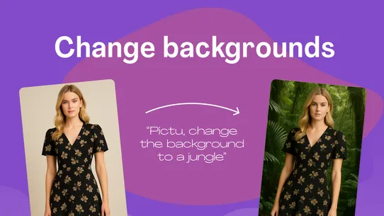 Pictu ‑ AI Image Editor screenshot