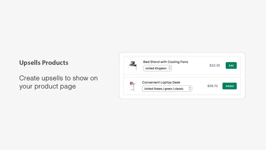 R Also Bought Together Upsells screenshot