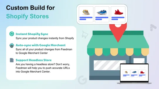 Feedman Google Feed Management screenshot