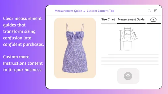 Pify Size Charts &amp; Size Guides screenshot