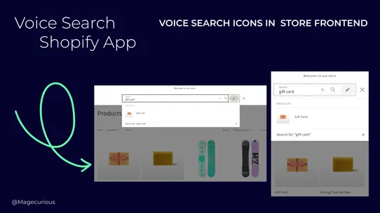 Magecurious Voice Search screenshot