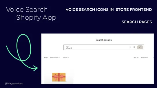 Magecurious Voice Search screenshot