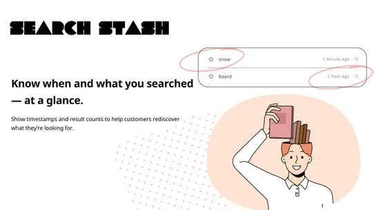Search Stash | Search History screenshot