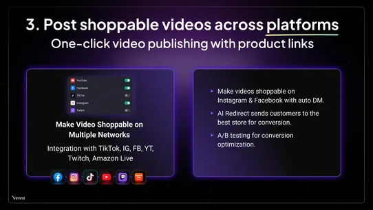Vimmi: Live &amp; Video Commerce screenshot