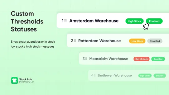 Stock Info ‑ Inventory List screenshot