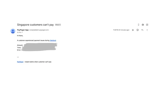 PayPager: Payment Issue Alerts screenshot